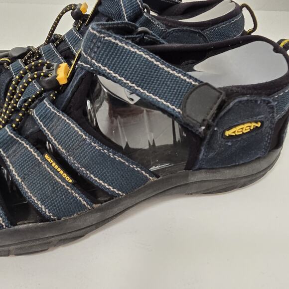 Keen Newport H2 Sandals Mens 6 Navy Blue Closed Toe Water Hiking Sport Hybrid - Picture 8 of 10